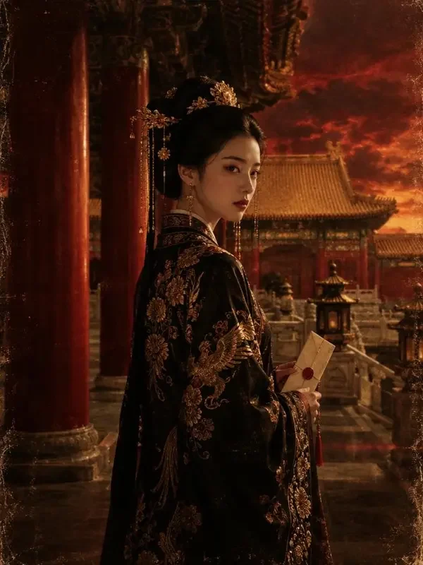 凤归朝：嫡女谋天下短剧封面，古装题材